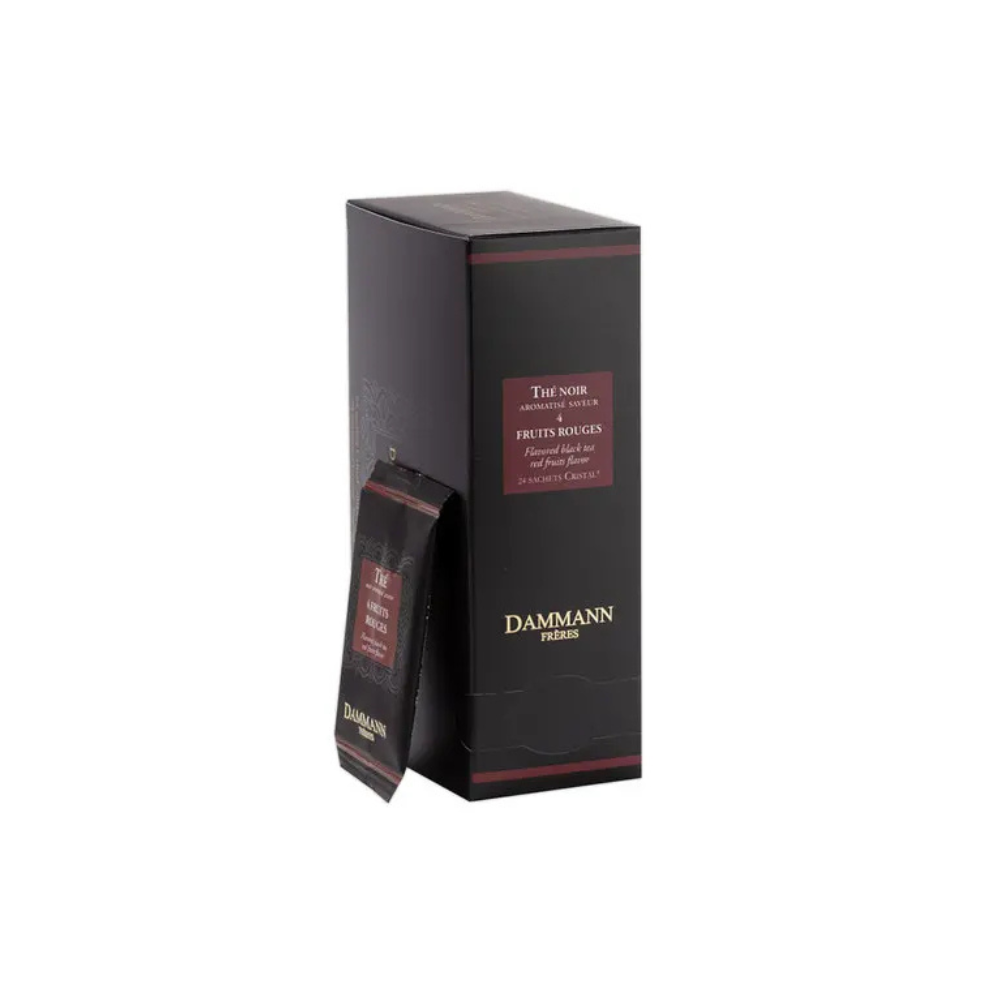 Thé noir Dammann 4 Fruits rouges 24p