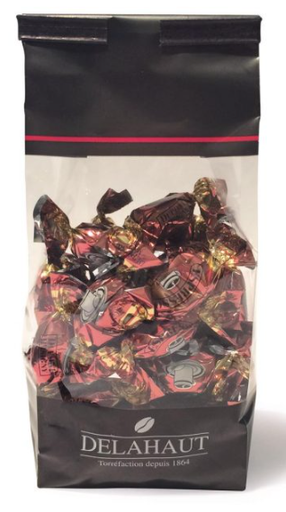 Bonbons croquants café