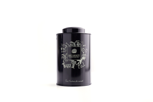Boîte à café vide noir